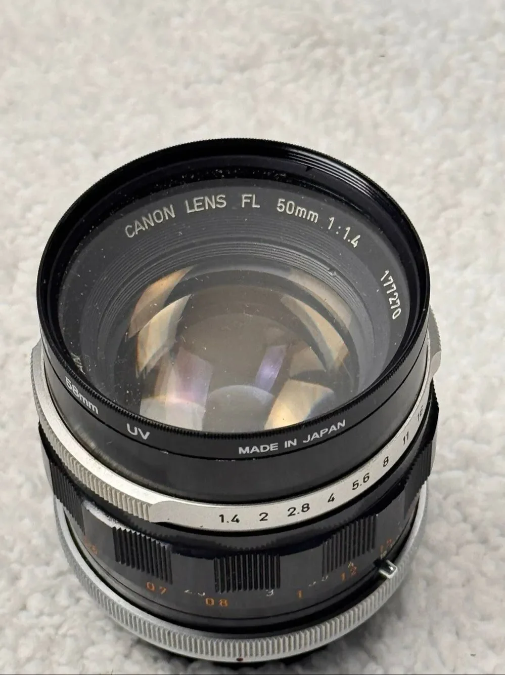 Canon FL 50mm f/1.4 Manual Focus Standard Lens